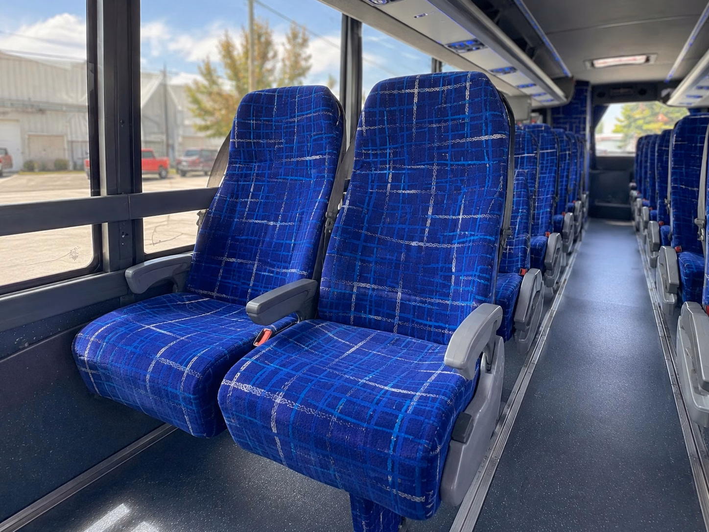 odessa charter bus rental inside