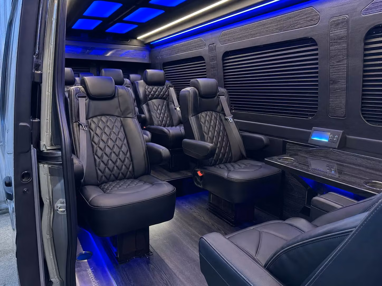 sprinter van transportation for groups and events across odessa